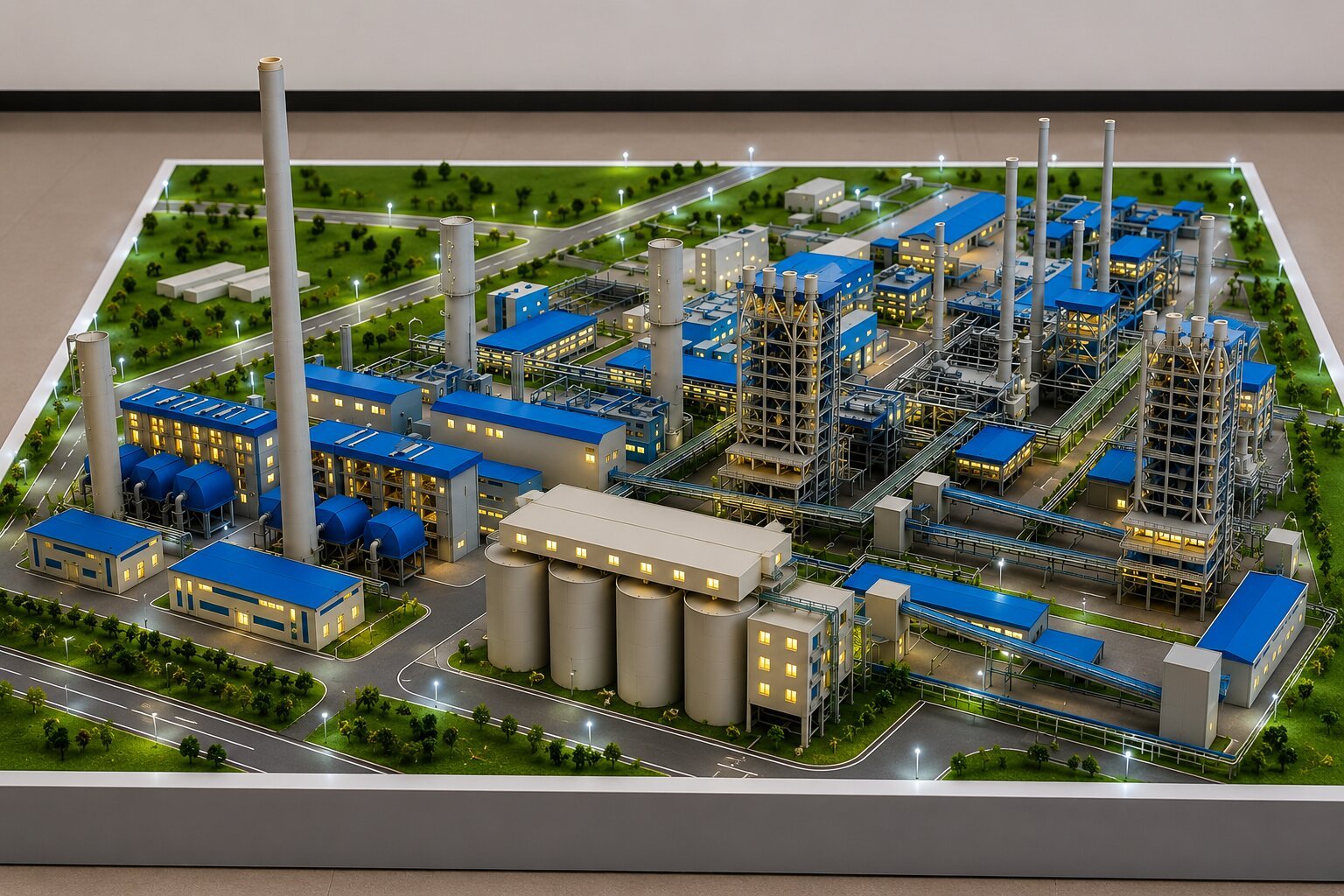 Plant Models — Industrial Facilities & Refineries